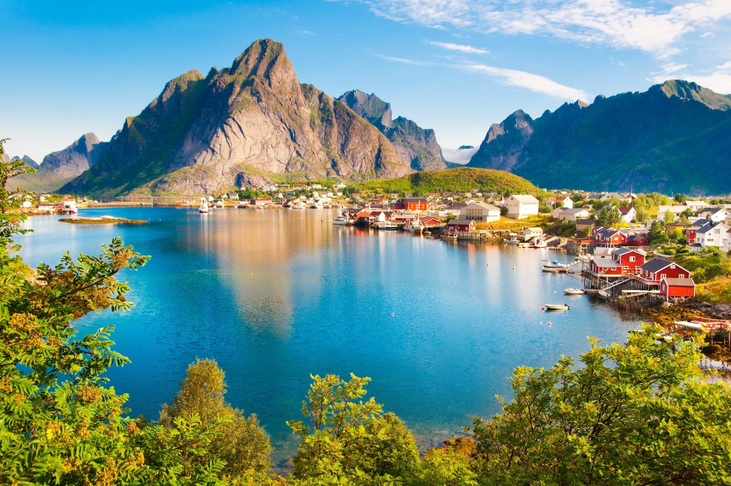 Reine,Fishing,Village,On,Lofoten,Islands,,Norway