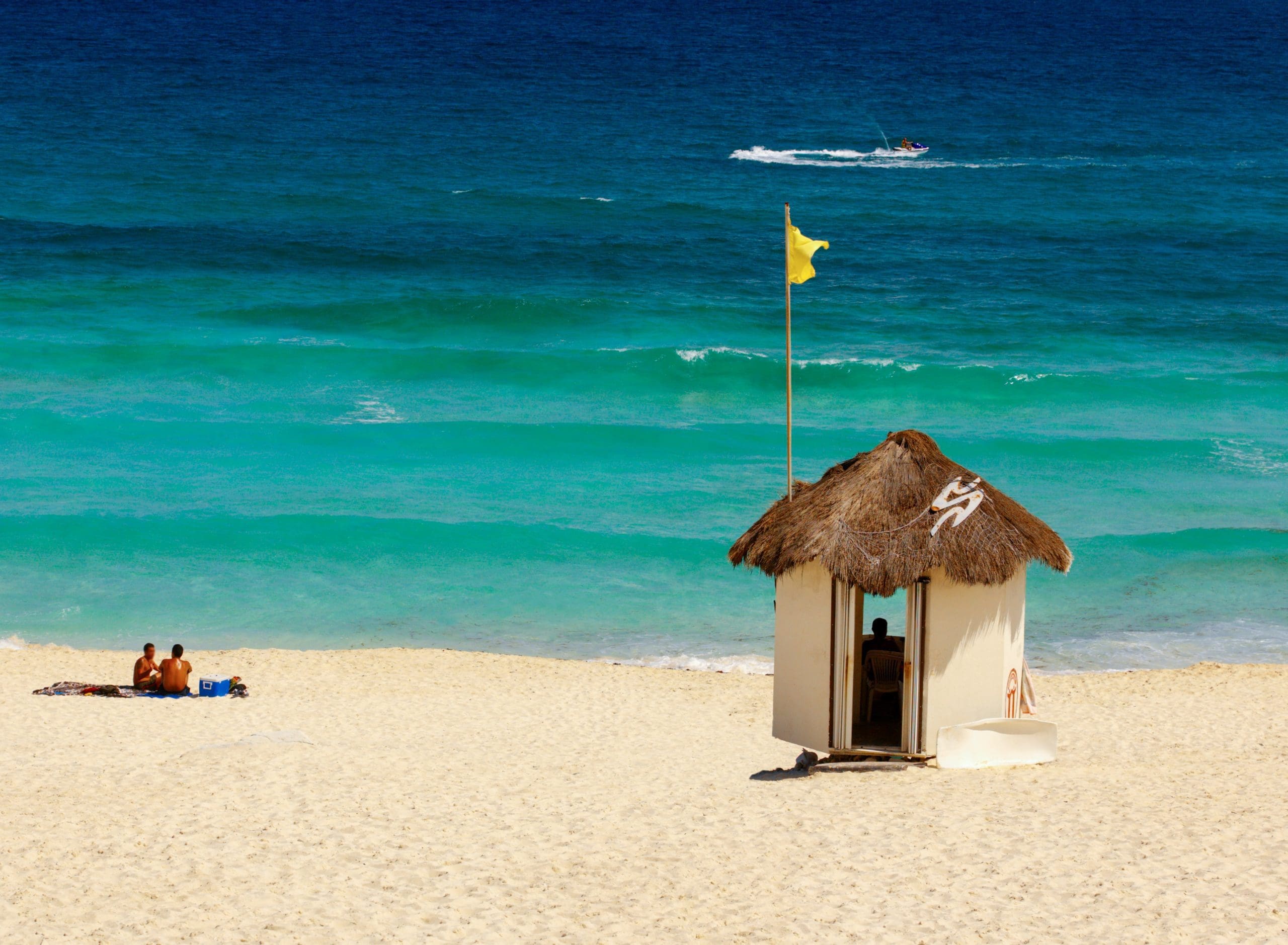 Beach in Cancun - Yucatan Peninsula - Mexico