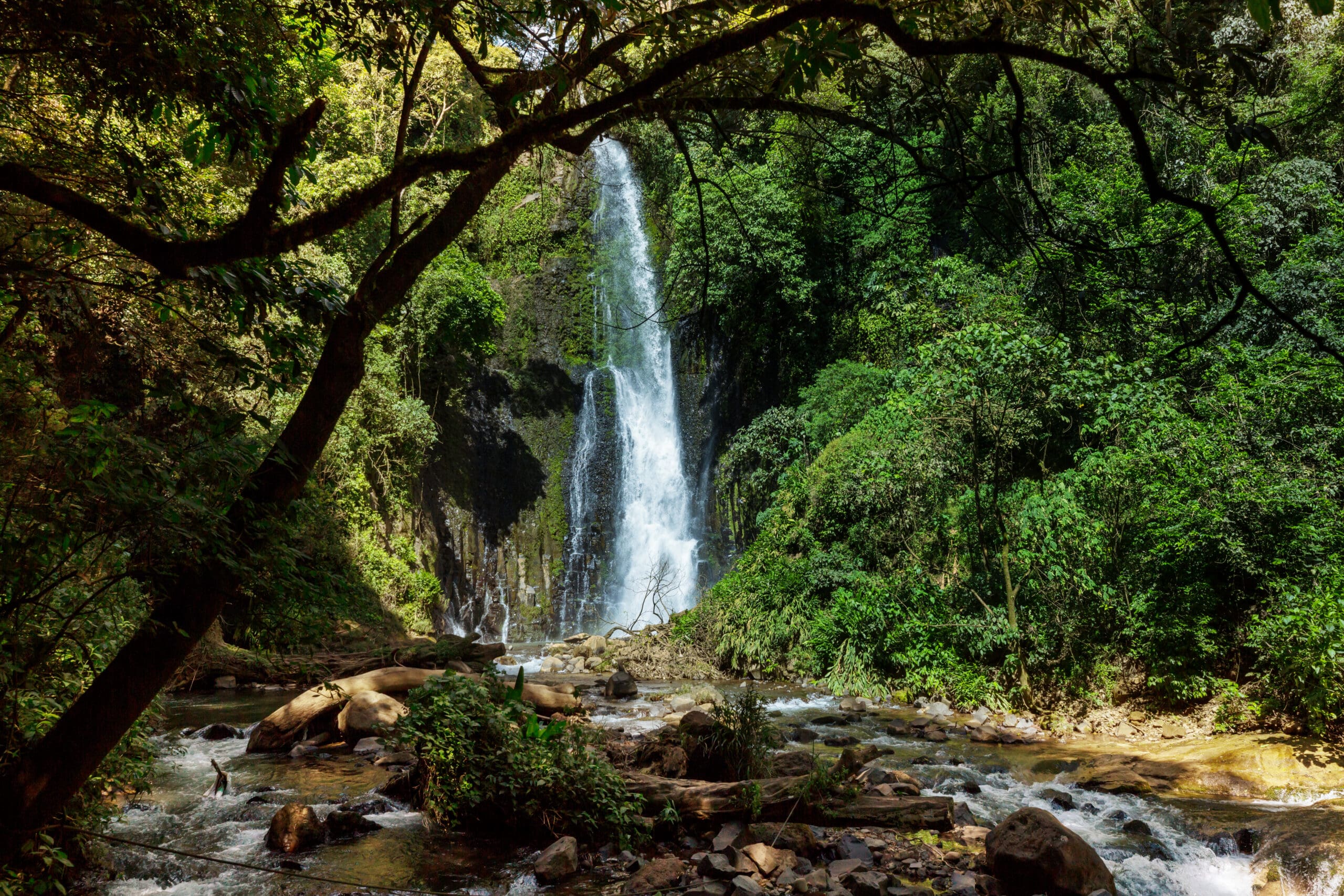 Waterfall in Costa Rica